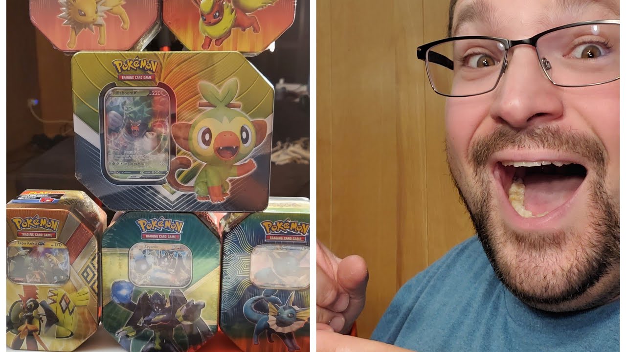*Pokemon Power Tin Openings W/ Generations Booster Packs* Full Art Rare Pulled