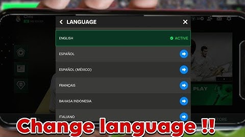 How to Change Language In Fc Mobile 24!