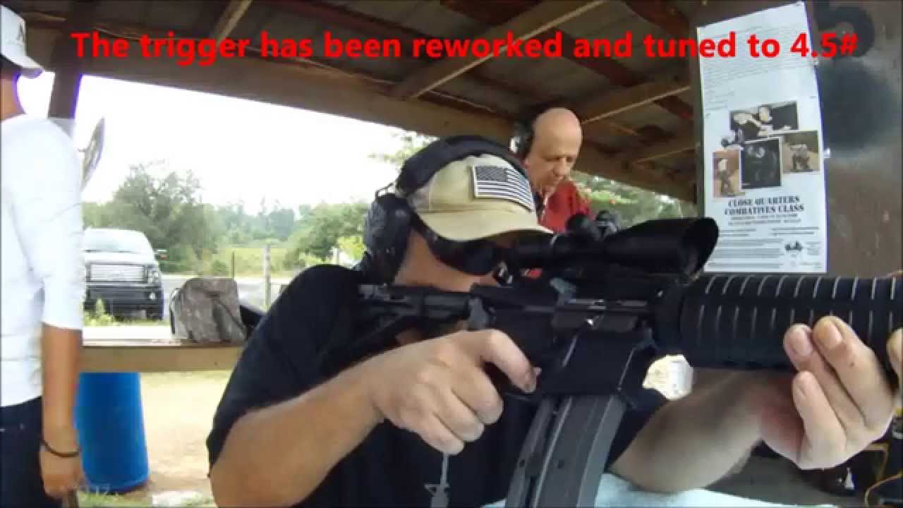 shooting the COLT M4-22 project