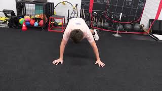 Lateral Plank Crawl