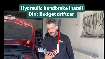 DIY Budget driftcar EP7│ Hydraulic handbrake install