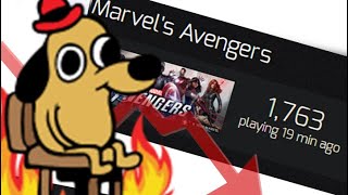 Marvels Avengers UNDER 2,000 players. Panic Update Imminent
