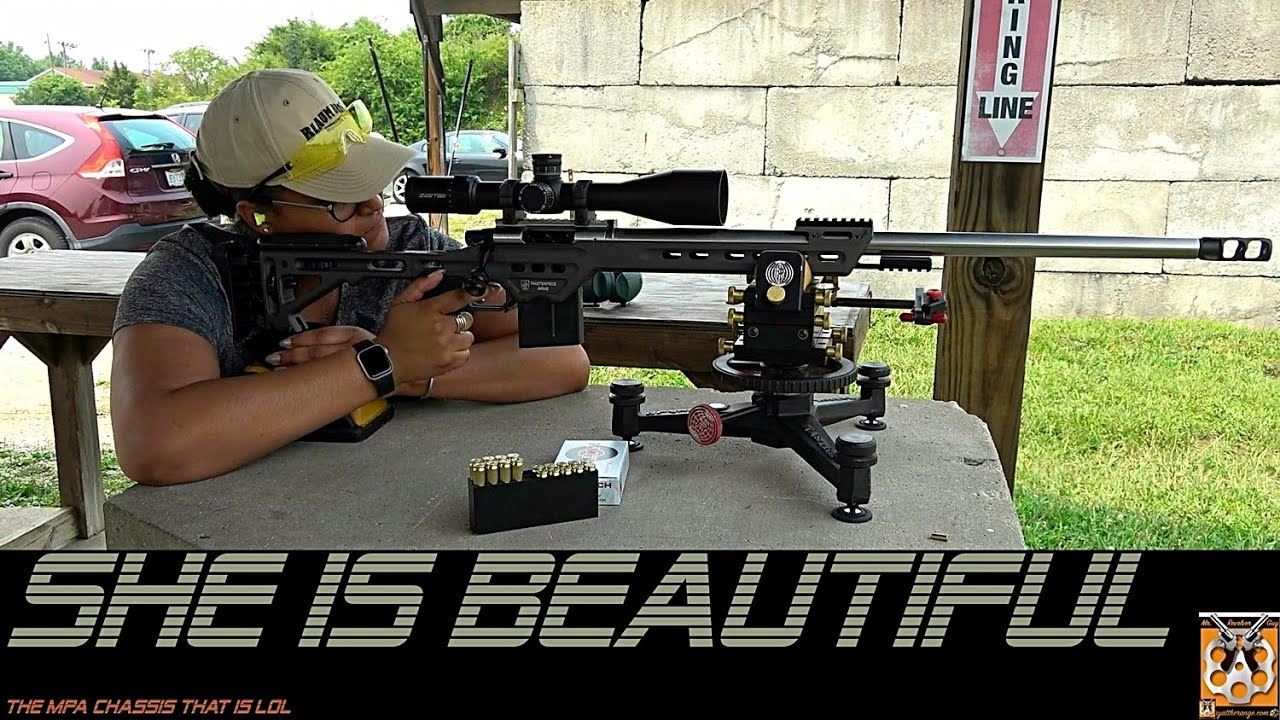 She Is Beautiful: First Shots: Masterpiece Arms 6.5 Creedmoor PMR Rifle