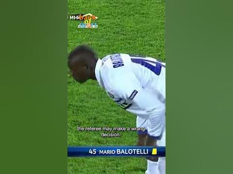 A story that seems like a joke: Mourinho's Memory with Balotelli ...