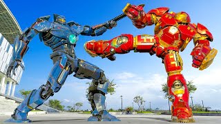 Hulkbuster Robot Attacks Sydney | Pacific Rim #2024: Uprising | All Action