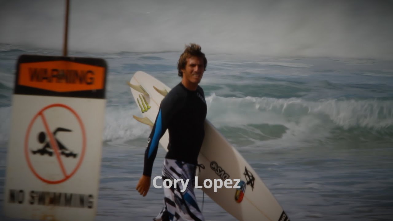 Pete Frieden's surf footage archives, Cory Lopez surfing Hawaii. 2007-2014. 4K.