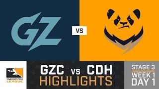 HIGHLIGHTS Guangzhou Charge vs. Chengdu Hunters | Stage 3 | Week 1 | Day 1 | Overwatch League