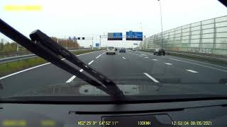 Gevaarlijk Uitvoegen A10 Coenplein