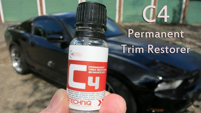 Gtechniq C4 Permanent Trim Restorer Review - YouTube