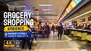 Grocery Shopping Ambience 🛒 Everyday Life at Gaisano Citimall Davao 🇵🇭 Relaxing 4K Supermarket Walk screenshot 2