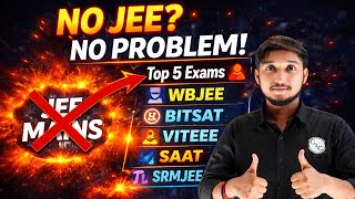 Alternative of Jee | Alternative of Jee Mains | Engineering exams other than Jee 