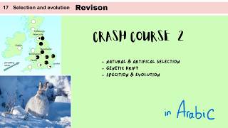 Natural Selection &amp; Evolution Revison &amp; solving in Arabic- ALevel A2 Biology Cambridge