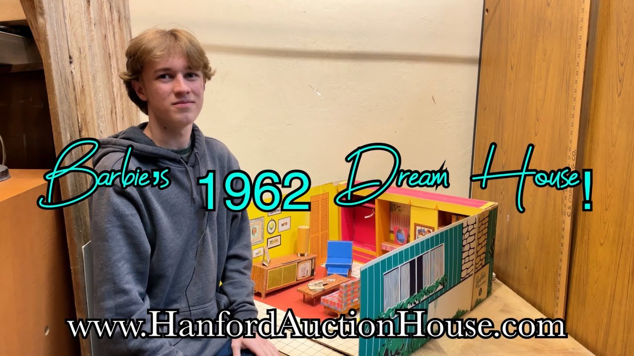 Hanford Auction House 1962 Barbie Dream House