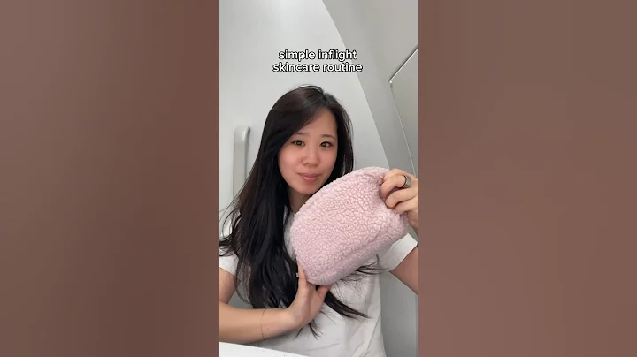 My in flight skincare routine for long haul flights!!