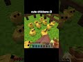 Minecraft Cute Chickens Moment