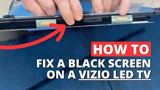 Vizio 43" TV Not Working - How to Fix Black Screen - No Backlights - M437-G0 - LB43109