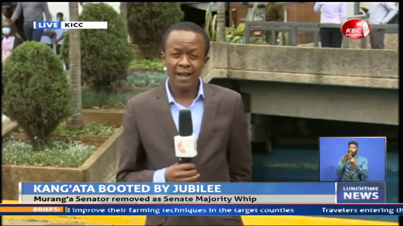 Kang’ata ousted as Senate Majority Whip, replaced by Wamatangi