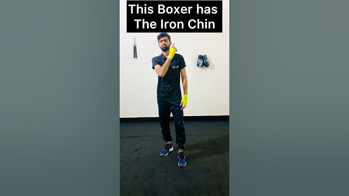 Boxer With Iron Chin🥊#boxing #shorts