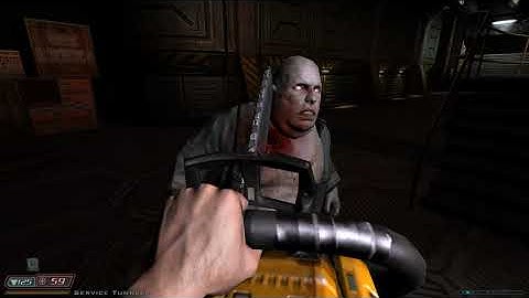 Doom 3 - Fun with chainsaws