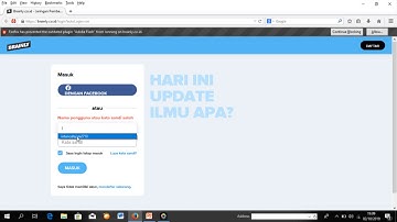 pengujian blackbox pada halaman login brainly