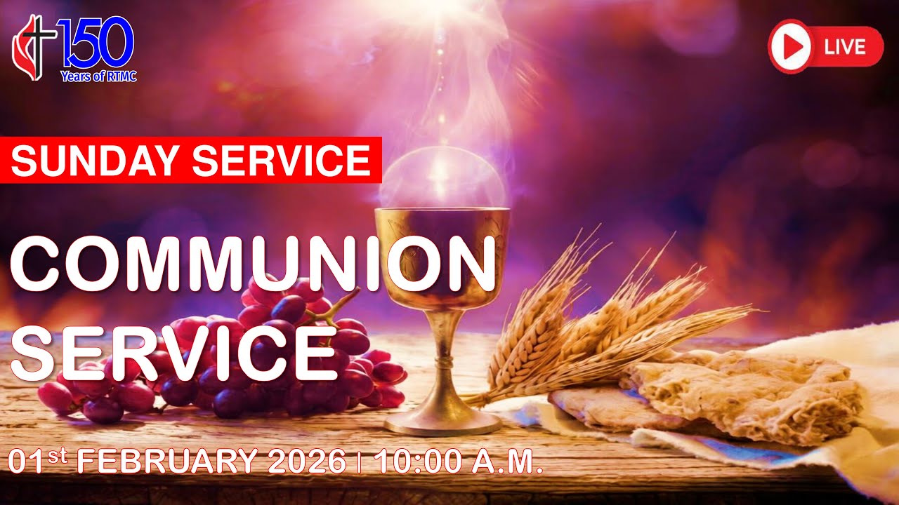 01st FEBRUARY 2026 | COMMUNION SERVICE I SUNDAY ONLINE SERVICE - YouTube
