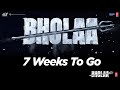 Capture de la vidéo 7 Weeks To Go | Bholaa In 3D | Ajay Devgn | Tabu | Bhushan Kumar | 30Th March 2023