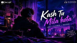 💔 Kash Tu Mila Hota (Slowed   Reverb) | Hindi LoFi Song 🎧🌙 | Dark LofiX