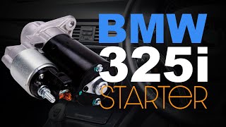 How To Remove And Replace The Starter Motor On A BMW 325i