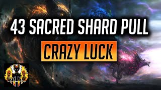 RAID: Shadow Legends | 43 SACRED SHARD PULL, BEST LEGENDARY SUMMON RATE! WHALE LUCK!