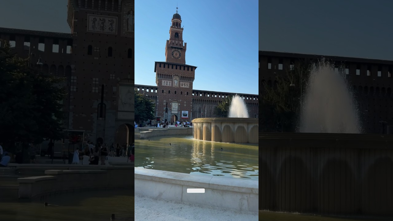 Милан, Италия: исследуем величие замка Сфорца в Милане, Италия