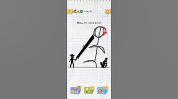 draw 2 save level 47 how to save him #gameplay #gaming #gamingvideos #games