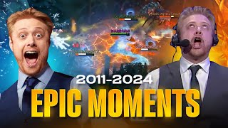 Most Epic Moments in Dota 2 History (2011 - 2024)