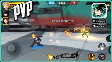 PVP BATTLES - MY HEROACADEMIA THE STRONGEST HERO GAMEPLAY WALKTHROUGH ANDROID/IOS