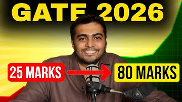 How you can score 25 to 80 Marks Eventually🔥 ( for GATE 2026 )