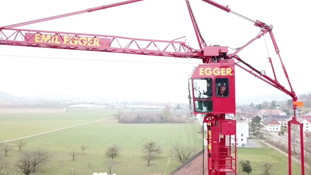 Fällarbeit Faltkran AT4 Spierings