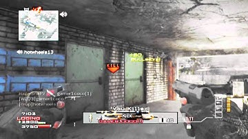 My First Mw3 Random Throwing Knife