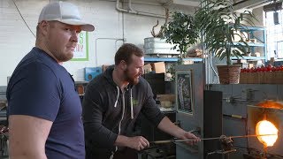 T.J. Takes on Glass Blowing w/ Frank Ragnow (Ep.4) | Goin' Nuts With T.J.