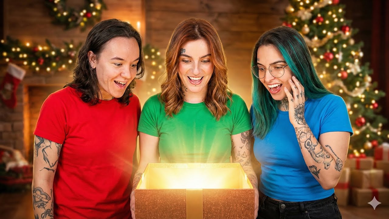 NATAL DO TRISAL - abrindo os presentes!