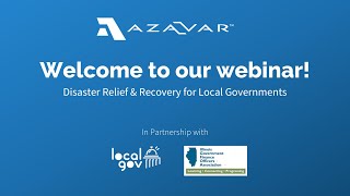 Disaster Relief Funding & Recovery Tools for Local Governments June 2020 Webinar