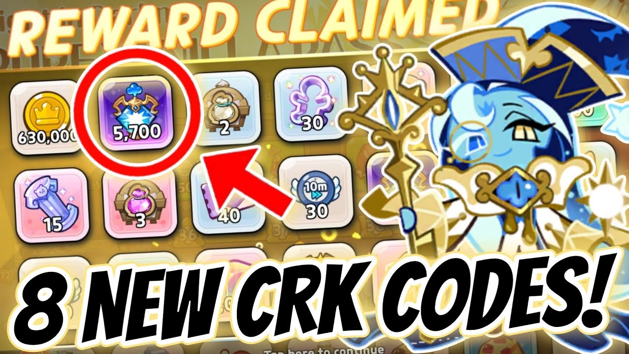 8 NEW CRK CODES 😱 Redeem Now in Cookie Run Kingdom! - YouTube