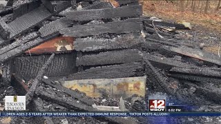 House catches fire in Monongalia county