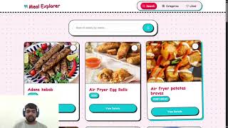Building a 1950s Retro Diner App with React & TheMealDB API