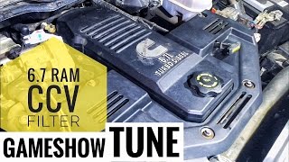 2012 6.7 Dodge Ram Diesel CCV Crankcase Filter code P04DB Change/Replace