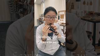 Scarborough Fair Ocarina cover tabs at the end #ocarina #australia #music #instrument