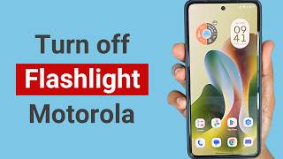 How to Turn Off Flashlight on a Motorola Phone screenshot 5