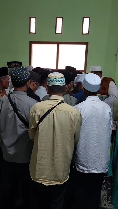 suwasana setelah ngaji org2 pada pulang