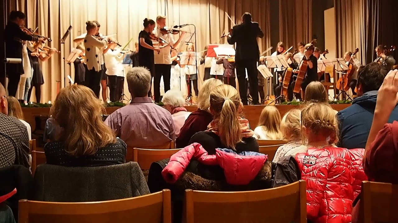 Hans Millies: Concertino im Stil von W.A. Mozart, 1. Satz Allegro - Violin Ensemble M.S.K.