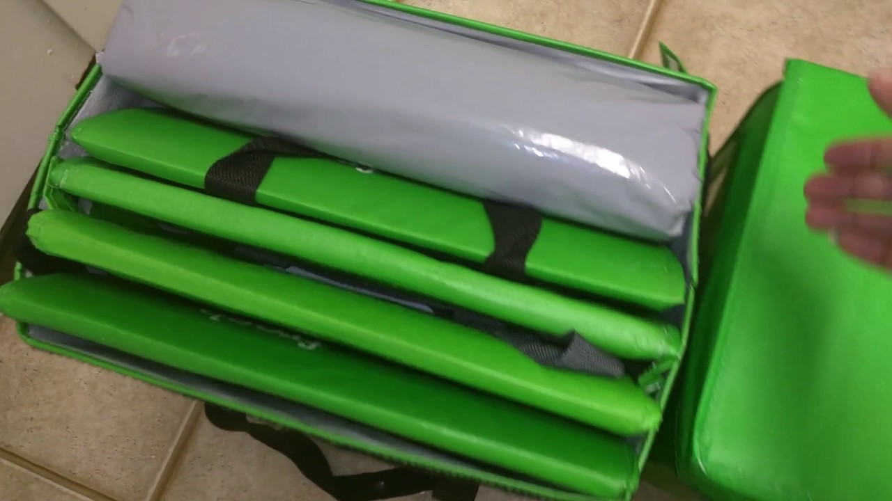 How to fold all Amazon totes in one tote. YouTube