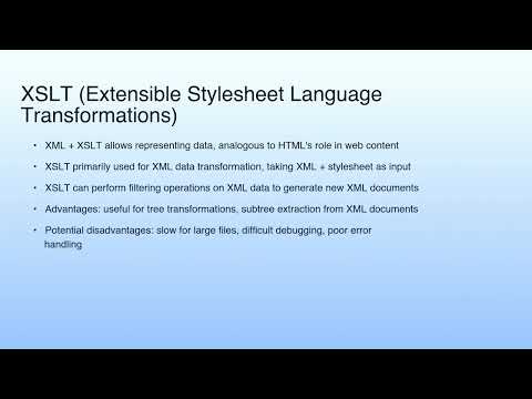 Short Summary | Cloud Computing XML Basics II