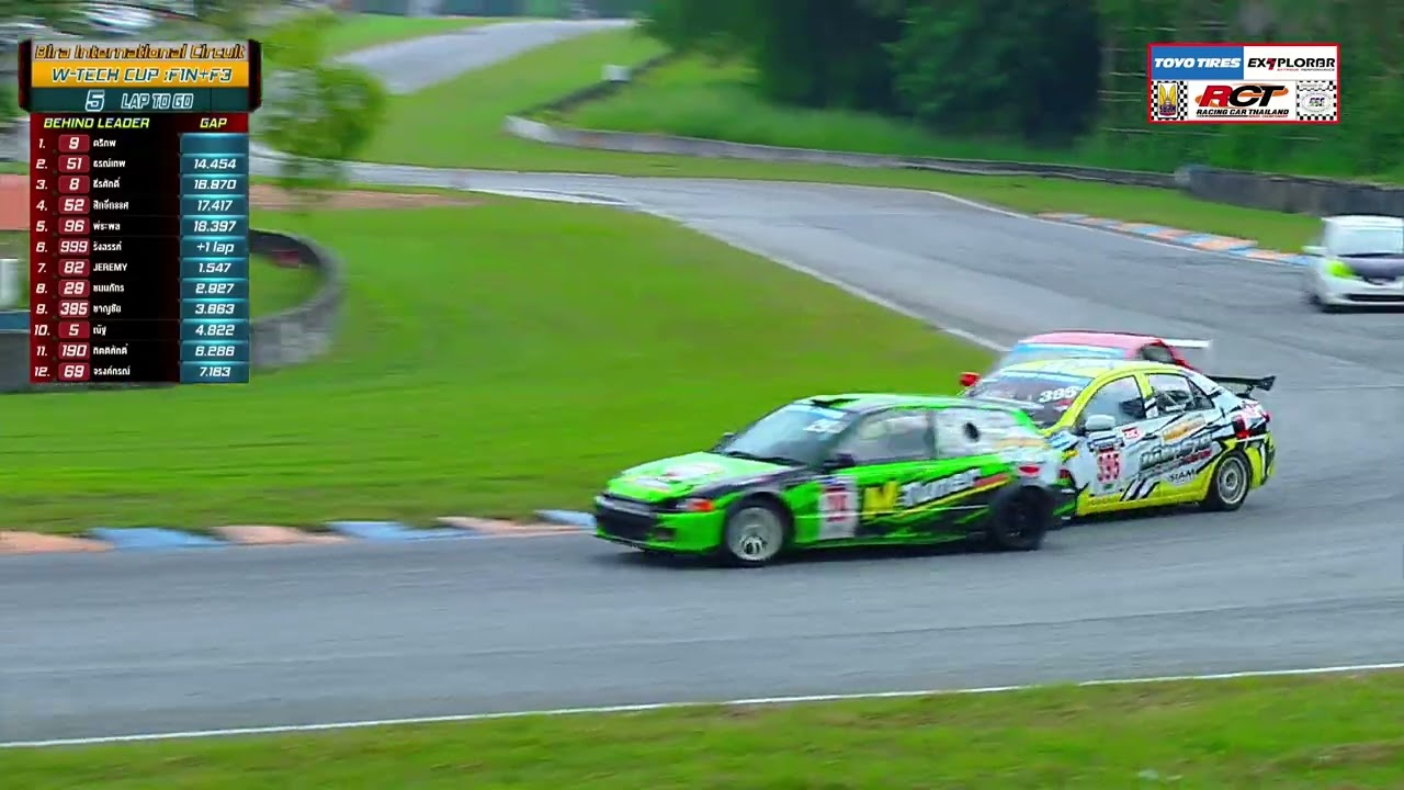 W TECH  F1N+F3  Toyo tire Explorar Racing car Thailand 2024  Event 4 Race 7